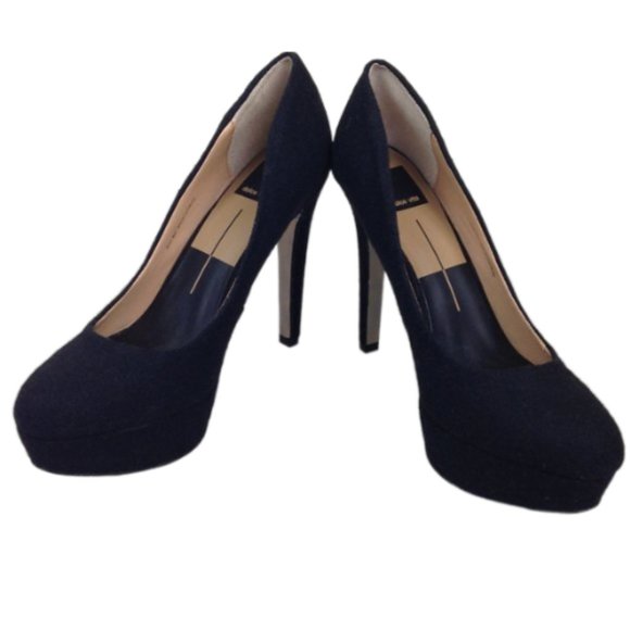 Dolce Vita Black Heels 8.5 - Picture 1 of 9